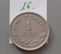 1 LEU z 1924 roku RUMUNIA , ŁADNY