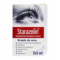 Старазолин, глазные капли, воспаление, 10мл