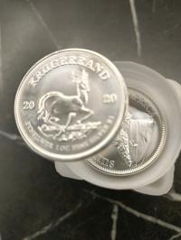 Krugerrand 10 sztuk z tuby menniczej RPA 2020, 1 uncja