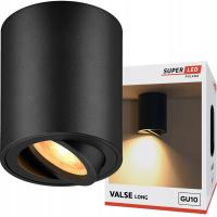 Светильник GU10 галогенная трубка GU10 LED длинный черный SuperLED