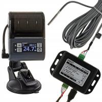 Rejestrator temperatury ESCO DR203+WD z 2 czujnikami + Świadectwo