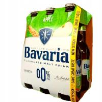 Piwo bezalkoholowe Bavaria smak jabłkowy zestaw 6 x 330 ml