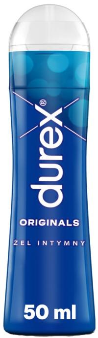 DUREX Original wodny żel intymny Jedwabisty Intensywnie nawilżający 50 ml