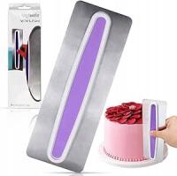 Szpatułka do wygładzania tortu metalowa