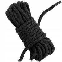 БДСМ веревка для связывания шибари длинная 10 м черная веревка бондаж для связывания