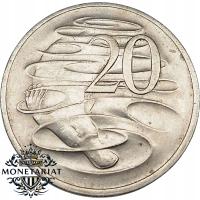 20 CENTÓW 1970 AUSTRALIA
