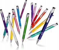 DŁUGOPIS Z GRAWEREM COSMO REKLAMOWY METALOWY 100 szt. Grawer Dwustronny