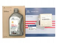 Zestaw filtrów Hyundai OE do Tucson 1,6 T-GDI z olejem 5W30