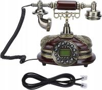 Przewodowy Telefon Stacjonarny, Push Rotary Dial P