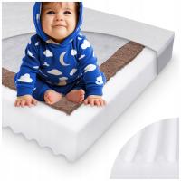 Матрас для детской кроватки 120x60 кокосовый детский матрас H2 H3 60x120 см кокосовый