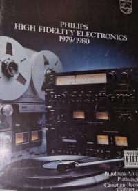 Каталог Phillips High Fidelity Electronics 1979/1980 (немецкий язык)