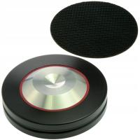 PODKŁADKA POD KOLEC STAL NIERDZEWNA + KAUCZUK + POLIMER GRAFITOWY 49x14