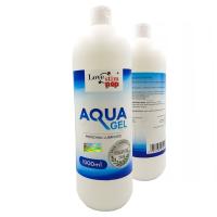 Эффективная водная увлажняющая смазка AQUA GEL 1000 мл водная не окрашивает