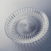 PIĘKNA DUŻA CIĘTA KRYSZTAŁOWA PATERA TACA