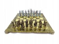 Большие высококлассные латунные шахматные лучники 44x44cm