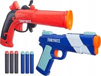 NERF FORTNITE ZESTAW 2 PISTOLETY FORTNITE LP + FLINT-KNOCK 2-PACK STRZAŁKI