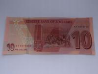 [B0672] Zimbabwe 10 dolarów 2020 r. UNC