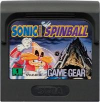 Sonic Spinball - SEGA GAME GEAR - SAM CARTRIDGE