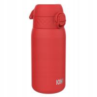 Красная стальная бутылка бутылки воды элегантная для офиса ИОН8 0.4 л