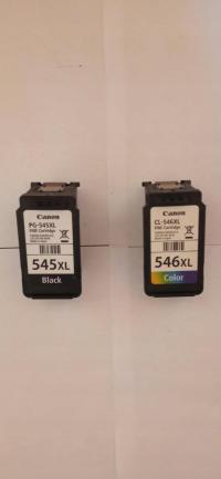 Puste zużyte tusze Canon PG-545XL Black 15ml CL-546XL Color 13ml