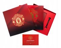 Zestaw prezentowy Manchester United FC Kalendarz ścienny 2026 Książkowy A5