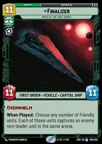 Karta Finalizer, Might of the First Order SWU SHD #092