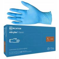 Rękawiczki nitrylowe bezpudrowe Mercator Nitrylex Classic 100 szt.