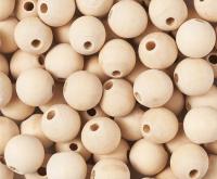 Бусы шарики сырые деревянные декупаж 20мм 20шт