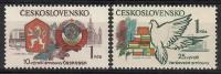 Czechosłowacja 1980 Mi 2569-2570 Czyste **
