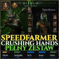 Diablo 4 IV | CRUSHING HANDS ZESTAW| 800 Item Power |Sezon 6 MAXROLL S TIER