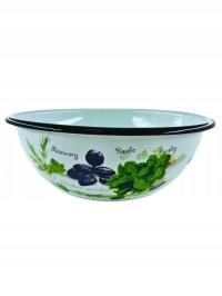 IGMAR EMALIA emaliowana miska 1,5 l zioła