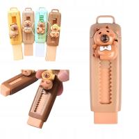 GUMKA DO MAZANIA KAPIBARA GUMKA SZKOLNA WYSUWANA CAPIBARA