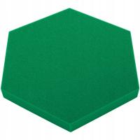 Акустическая пена шестиугольник 5 см темно-зеленый декоративное улучшение акустики