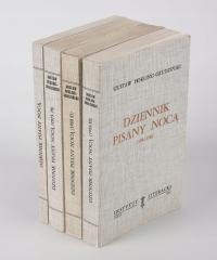 Herling-Grudziński DZIENNIK PISANY NOCĄ komplet 7 tomów wyd. I 1973-2000