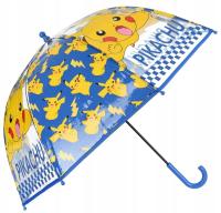 Parasol dla dzieci - Pokemon Pikachu, przeźroczysty .