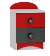 шкаф для детской комнаты SUPER CAR N18 детский тумбочка 40x40 w.65