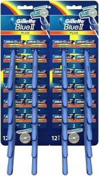Gillette Blue 2 Plus jednorazowa maszynka do golenia 24 sztuki