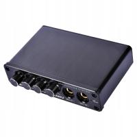 Profesjonalny 3-kanałowy mikser audio 12V z USB i