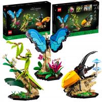 LEGO Ideas 21342 коллекция насекомых коллекция насекомых Богомол бабочка жук