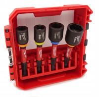 Milwaukee 4932492445 Nasadki Udarowe 4 Szt 1/4 7-13mm Magnetyczne