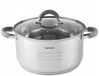 НЕРЖАВЕЮЩАЯ СТАЛЬ ГОРШОК 5L ГАЗ 24 СМ ИНДУКЦИИ