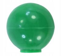 Gałka na dźwignię zielona, okrągła, fi-32 mm, gwint metryczny M8 Solus