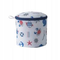 Sailing Pattern Laundry Bag For Washing Machine Protecing Clothes Bras