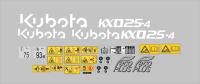 Naklejki oklejenie KUBOTA KX 027 -4
