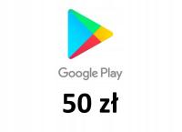 Google Play 50 зл - предоплаченная карта