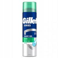 Gillette Series Kojący żel do golenia z aloesem, 200ml