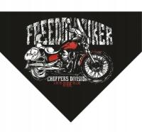 Chusta motocyklowa bawełna DUŻA Choppers Division chopper Freedom prezent