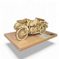 Puzzle 3d drewniane Motor model do składania prezent facet chłopak (TRIKE)