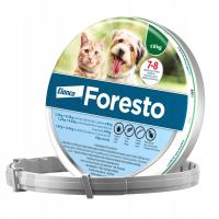 Foresto Obroża na pchły i kleszcze dla psa lub kota poniżej 8kg 38cm