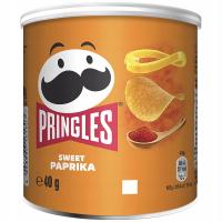 Pringles Paprika перец Со Вкусом Перца чипсы хрустящие закуски 40г